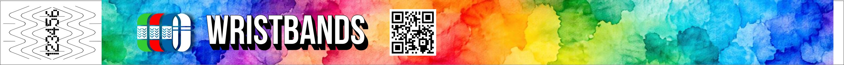 Akvarelový dizajn s QR kódom